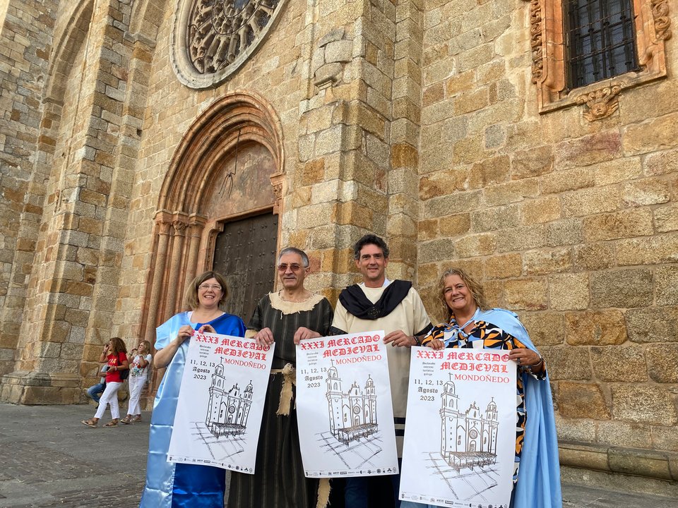 Inauguración dos actos previos do Mercado Medieval de Mondoñedo