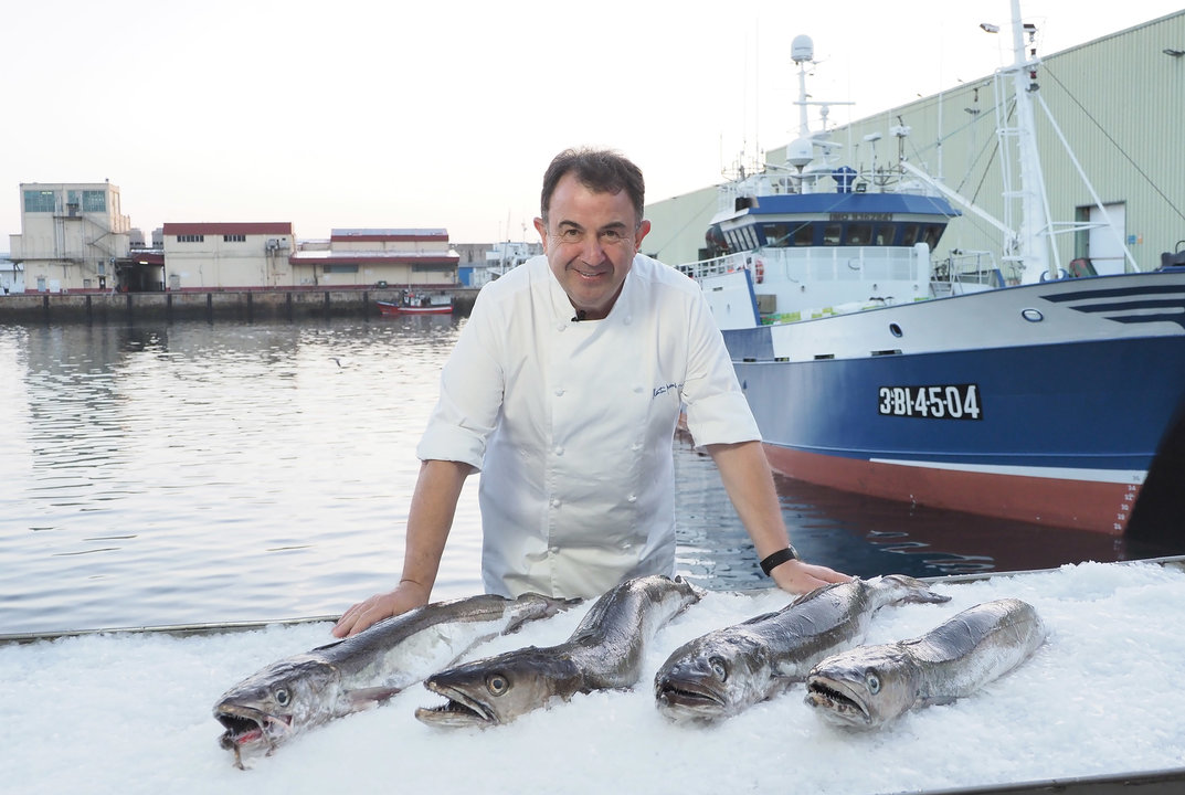 Martín Berasategui en Burela