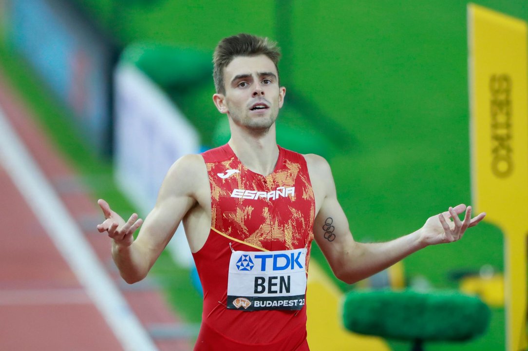 Adrián Ben competirá na final dos 800 metros lisos do Mundial de Atletismo