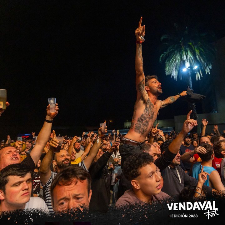 Vendaval Fest Ribadeo, cartel edicion 2024, anuncio bandas
