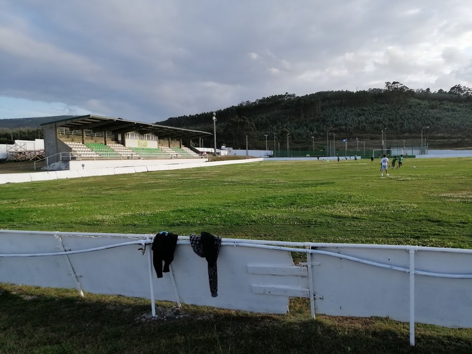 Campo de fútbol de A Marosa de Burela Fotografía Luis Morato