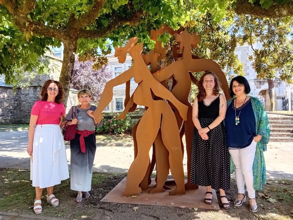 Escultura de Soledad Penalta comprada para el Museo Provincial de Lugo