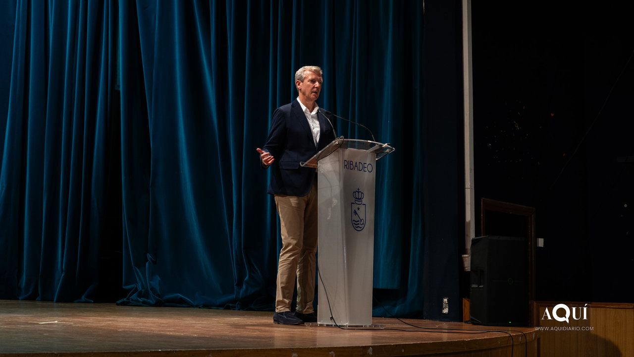 Alfonso Rueda, en el Náutico, cincuenta aniversario