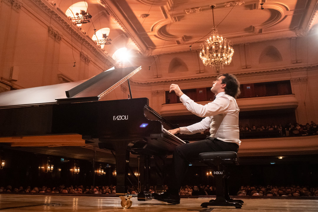 El pianista Martin Garcia Garcia
Photo by: Wojciech Grzedzinski