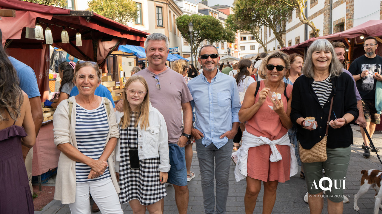 Visitantes de la Feria