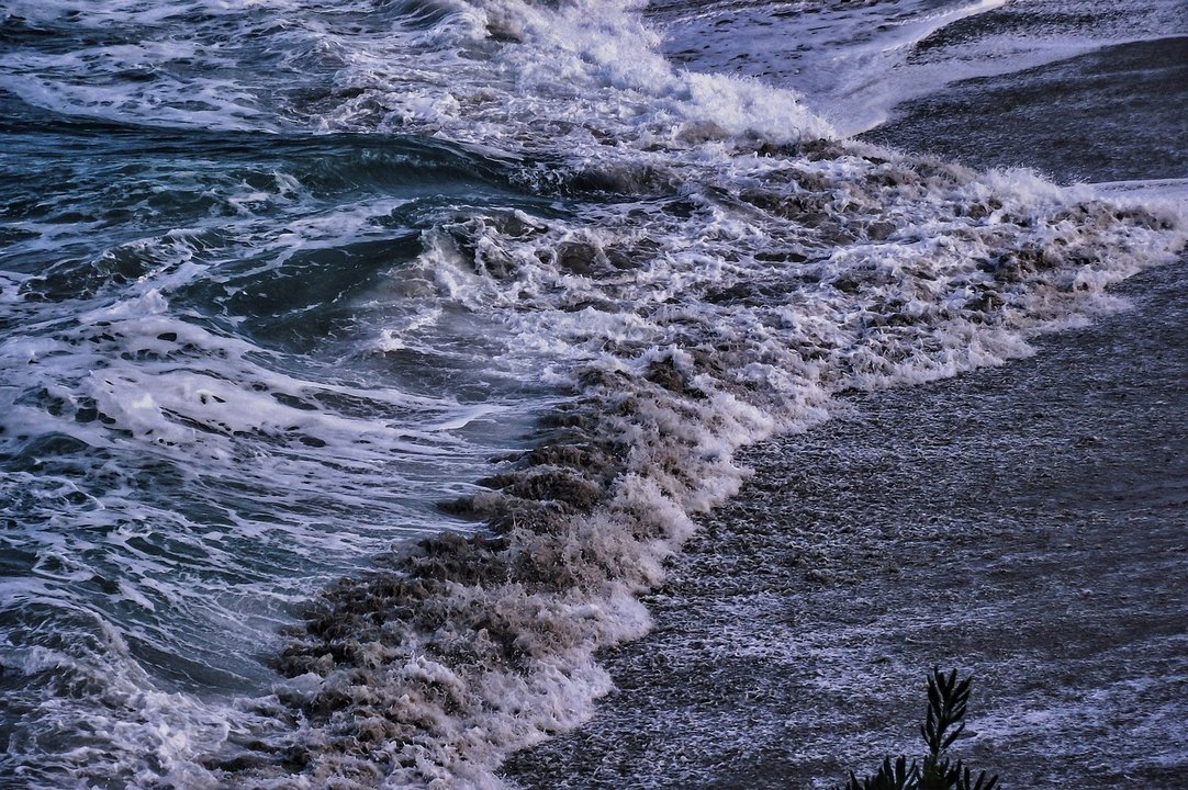 Olas, mar, playa