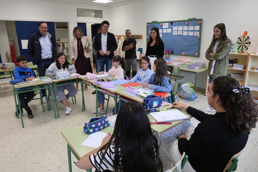 Inicio del curso escolar en Riotorto