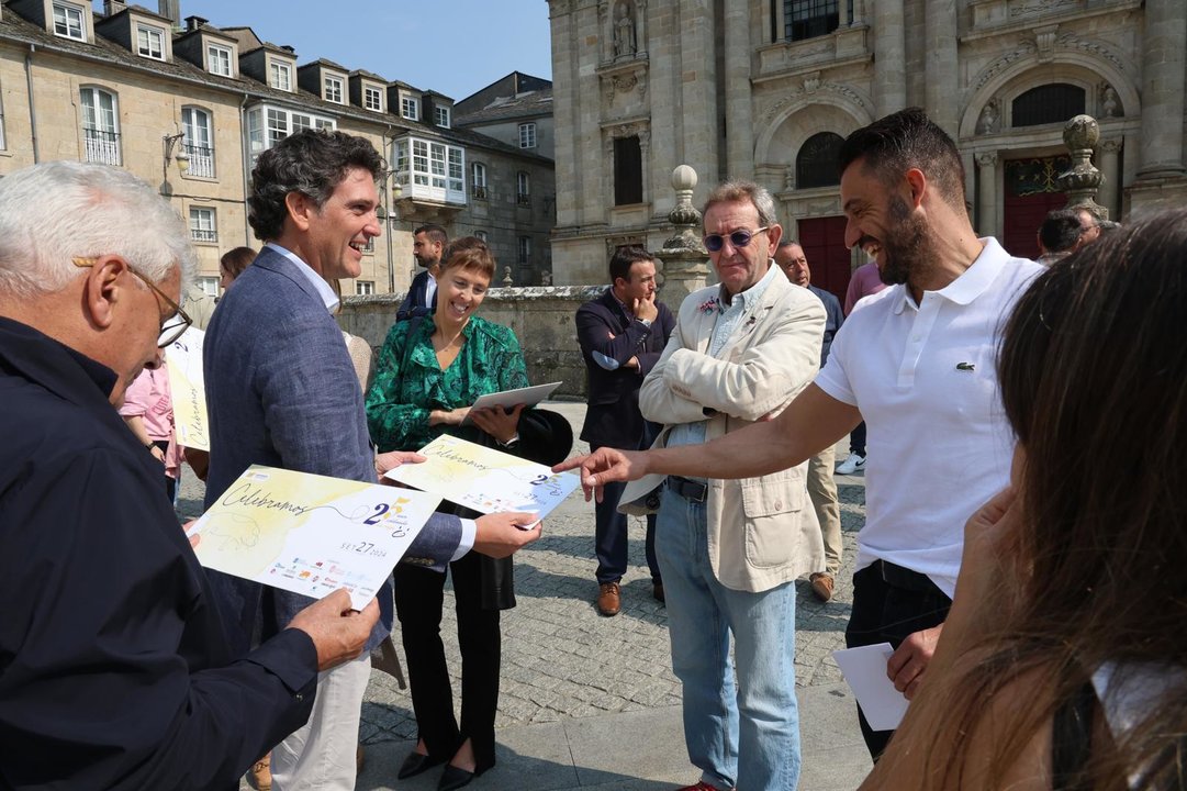 Presentación de los actos del 25 aniversario de Asoporcel, en Lugo