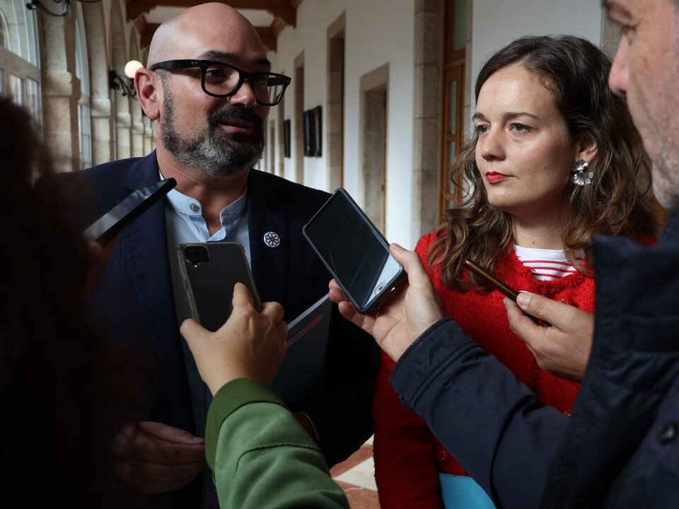 Efrén Castro e Iria Castro, diputados provinciales del BNG