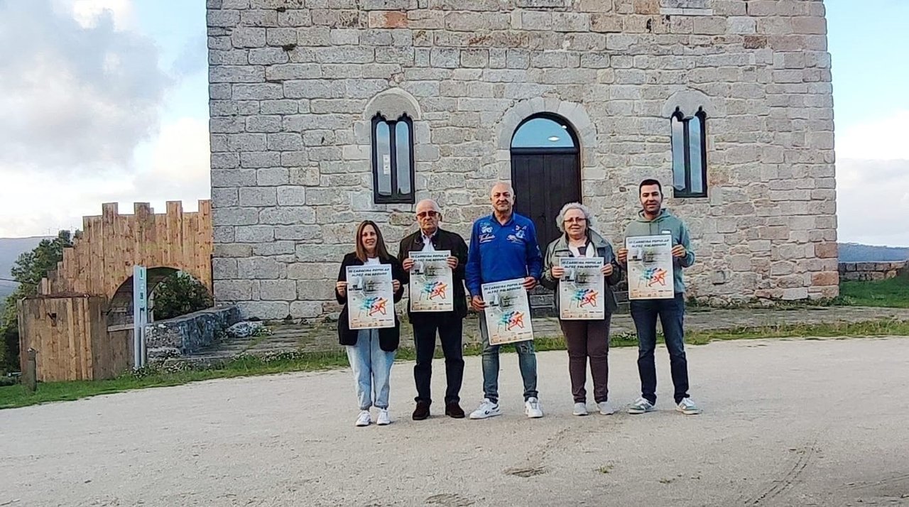 Presentación carreira no Castelo1