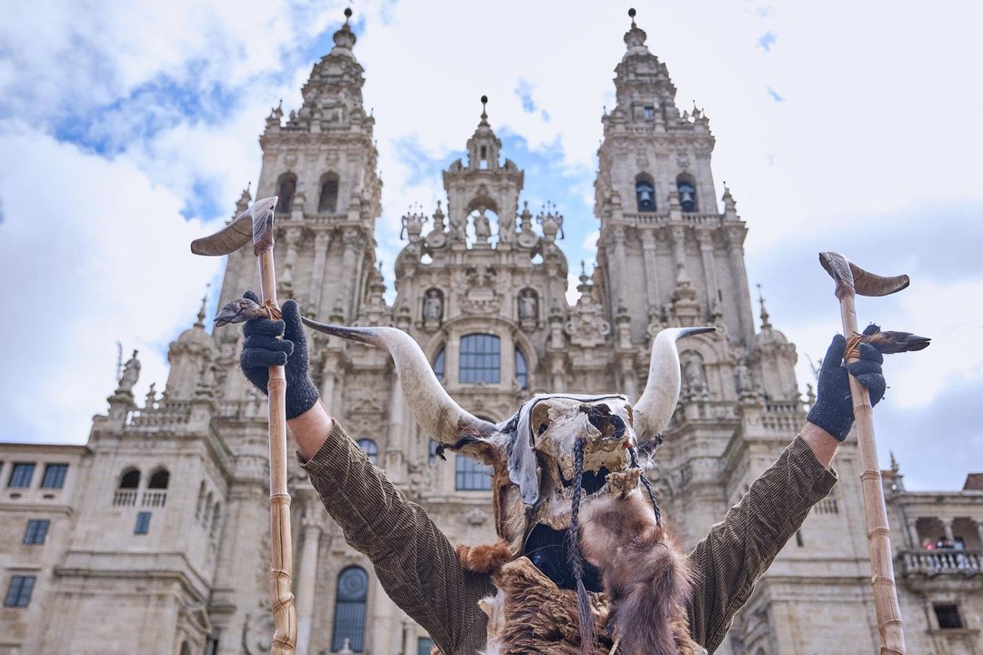 Fotografía de Santiago de Compostela, obra de Xaime Cortizo