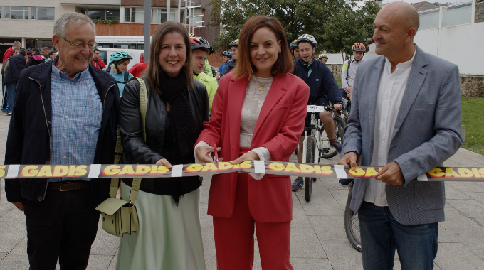 Foto del momento de la presentación de la carrera