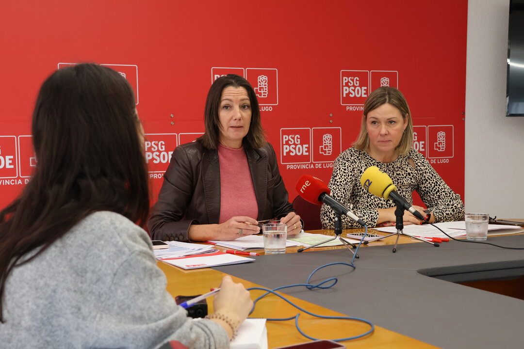 Lara Méndez y Pilar García Porto afirman que la Xunta «non executa 1 de cada 2 euros»