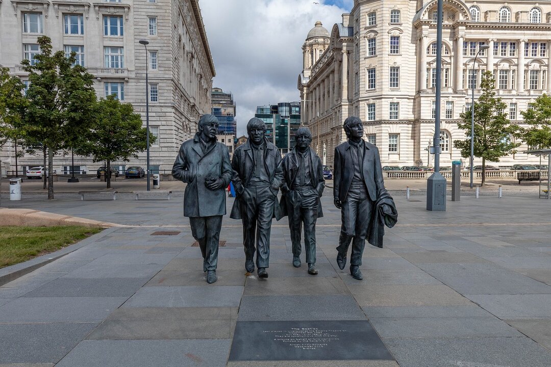 Escultura de The Beatles