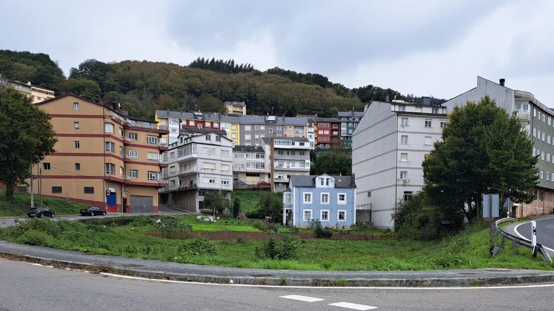 Zona parcela novo centro saúde Becerreá