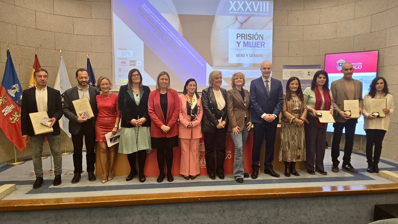 Pilar García Porto participó en la inauguración de las Xornadas Penitenciarias Lucenses