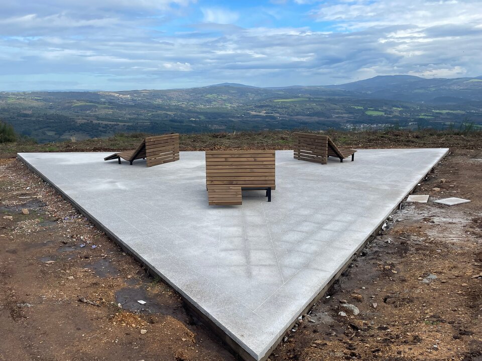 Mirador de Bóveda, en Serra de Penas