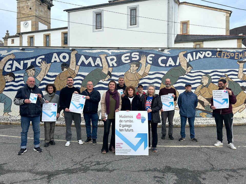 El acto convocador por Queremos Galego tendrá lugar en la Praza da Quintana