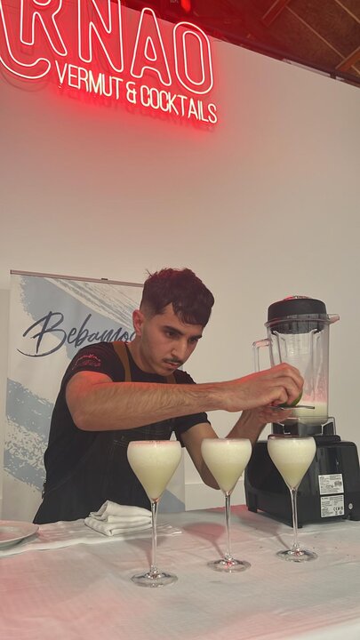 Mohamed Anouar, barista del Faragullas