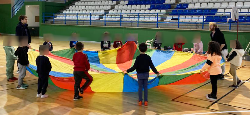 Campamentos de Navidad de Chantada en el Pabellón Municipal