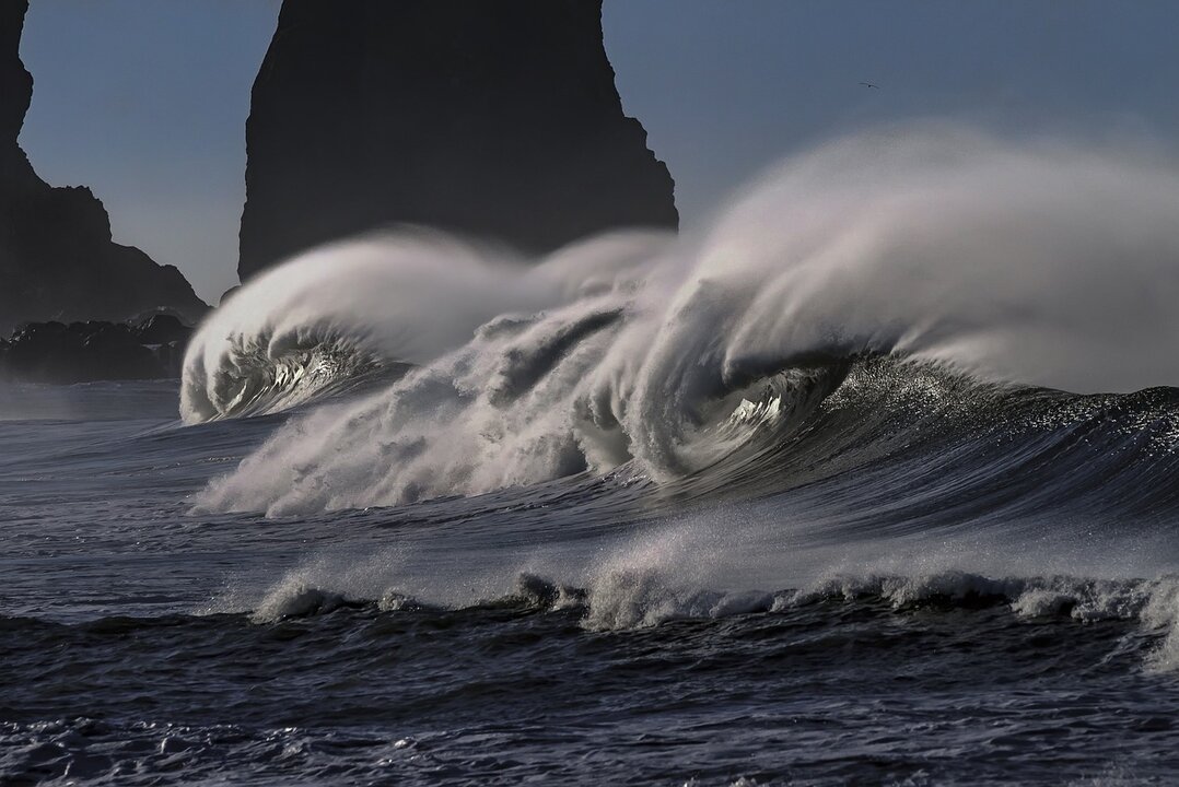 Olas. Mar, temporal