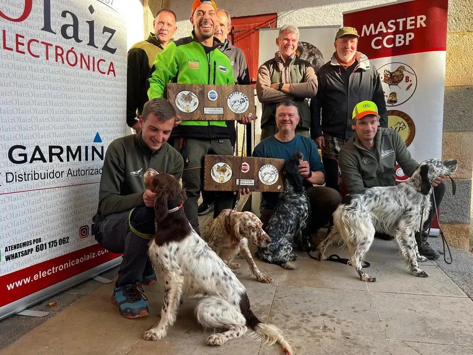 Cazadores de Becada con perro