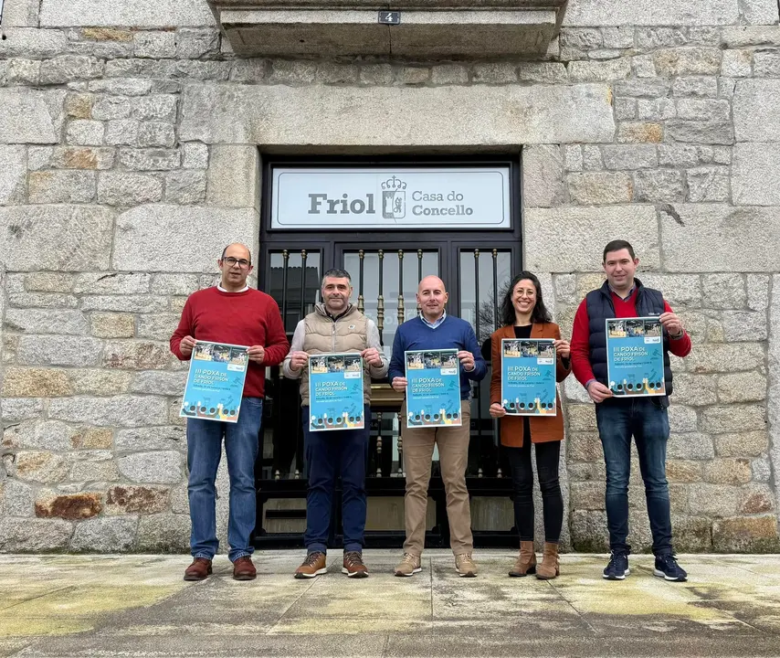 Presentación de la tercera Poxa de Gando Frisón de Friol