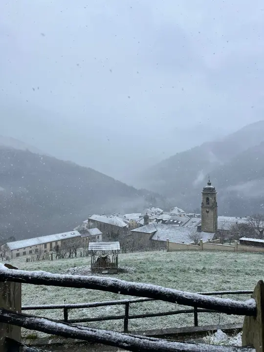 Occidente de Asturias nevado