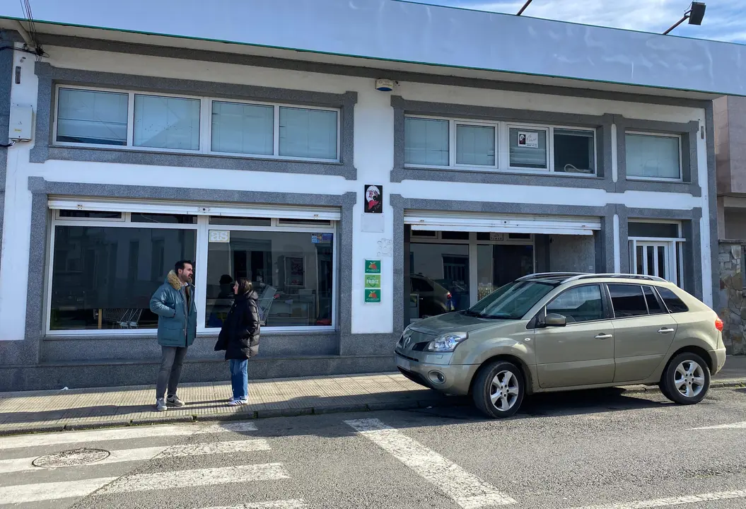 Antonio Ameijide e Nicole Grueira en Mosteiro