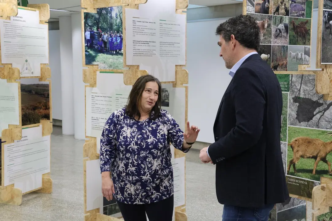 Exposición de silvopastoreo en la Delegación de la Xunta en Lugo