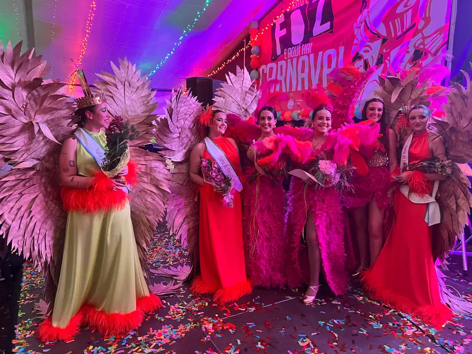 Cena de coronación de la reina del Carnaval de Foz 2025