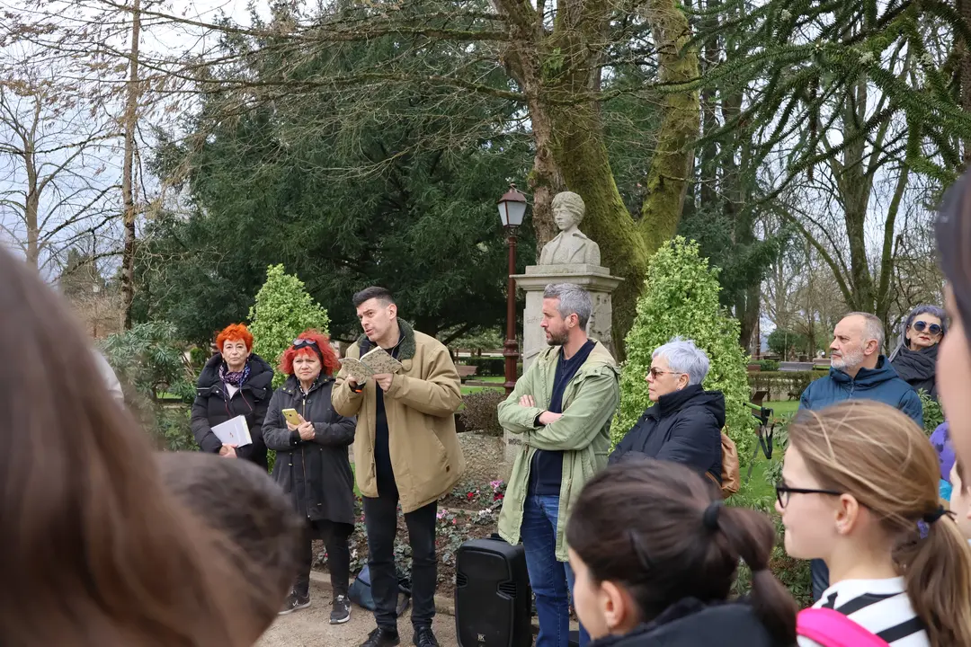 Día da Lingua Materna en el Parque Rosalía de Castro de Lugo