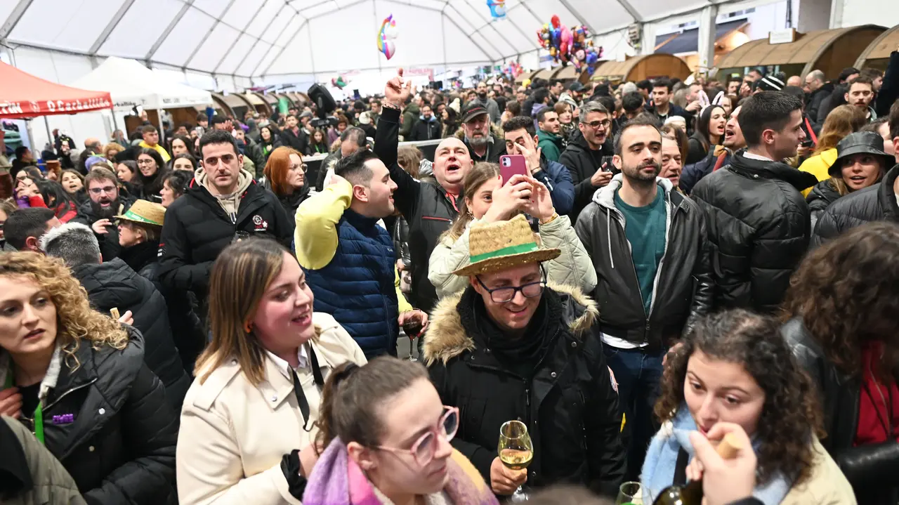 Una imagen de la Feira do Viño de Chantada